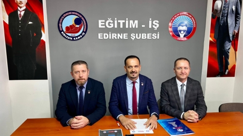EĞİTİM-İŞ EDİRNE: “MESLEK ONURUMUZU GERİ İSTİYORUZ”